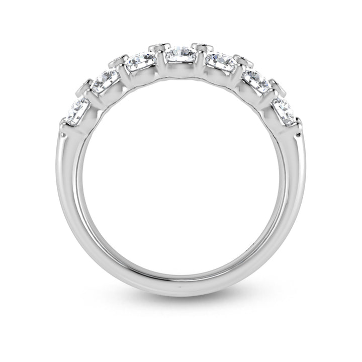 14K White Gold Diamond 1 3/8 Ct.Tw. Fashion Ring