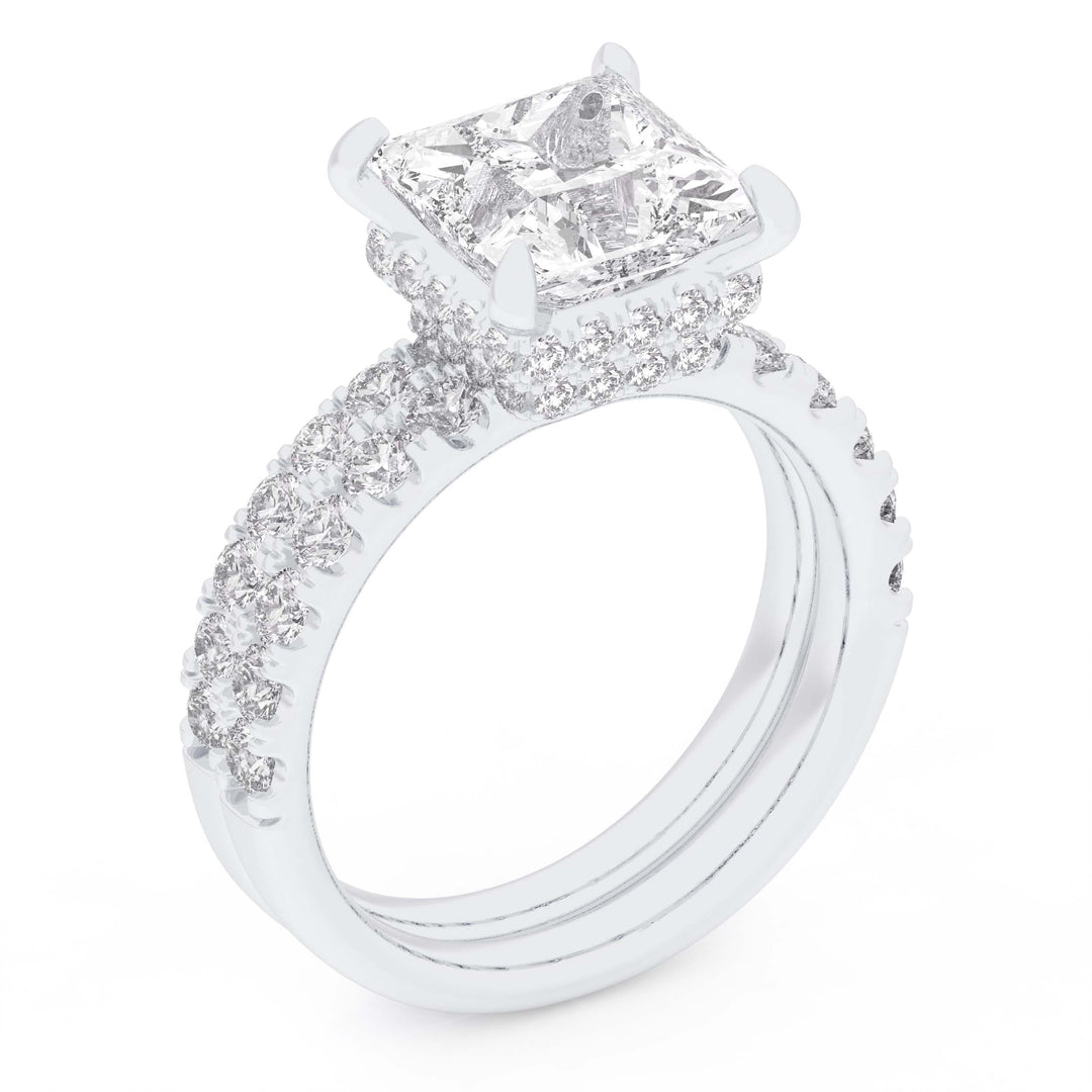14K 2.41CT Lab Grown DiamondBridal Set