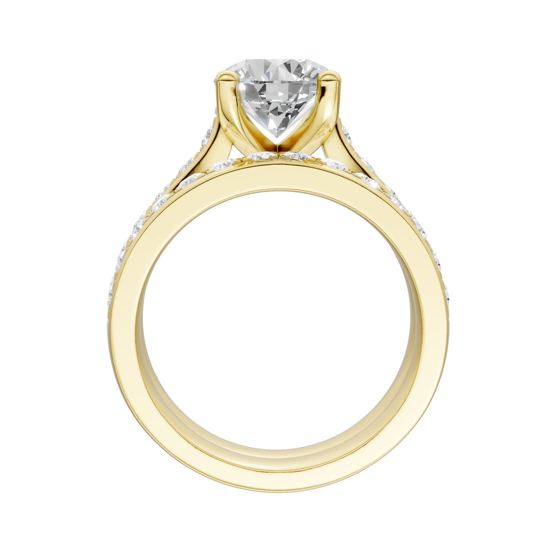 14K 3.00CT Lab Grown Diamond Bridal