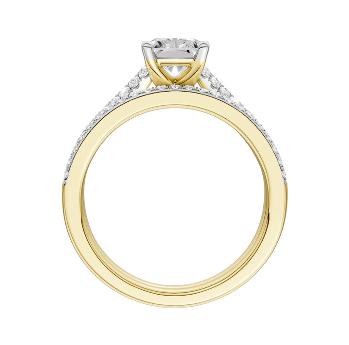 Certified Lab Grown 14K 2.40CT Diamond Bridal Set