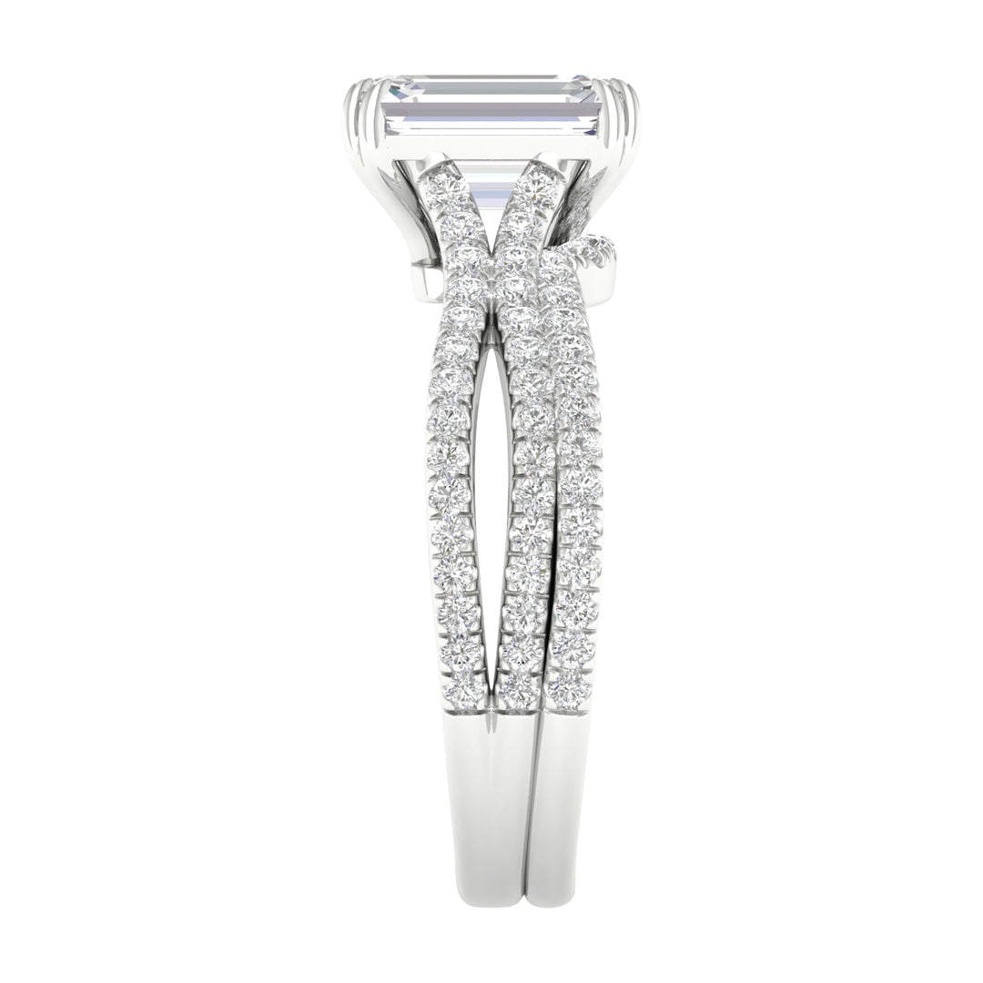 14K 1.81CT Certified Lab Grown Diamond Bridal