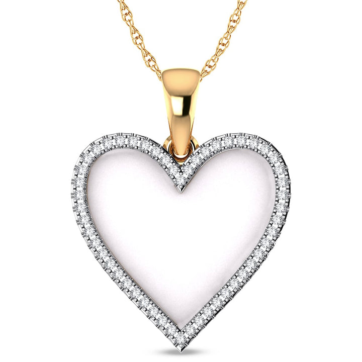 14K 0.13CT DIAMOND NECKLACE