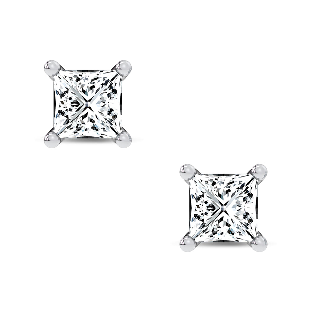 14K 0.50CT LAB DIAMOND EARRING