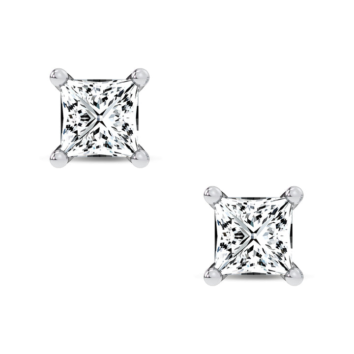 14K 0.50CT LAB DIAMOND EARRING