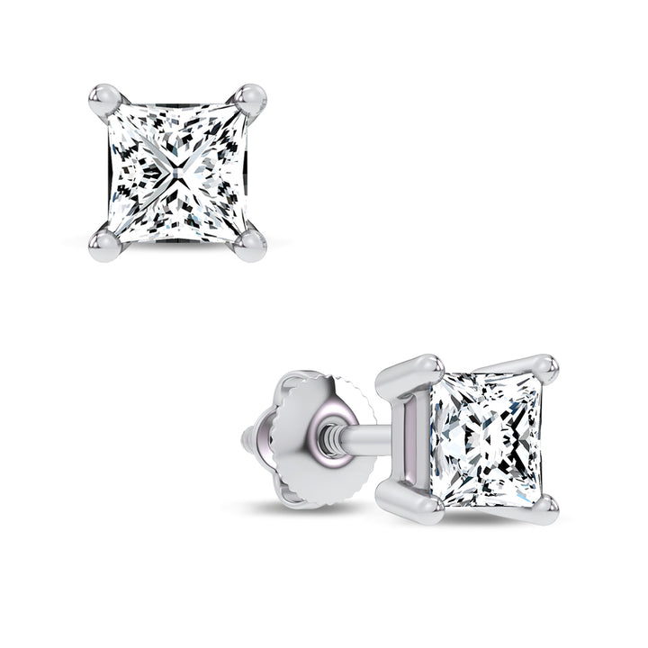 14K 0.50CT LAB DIAMOND EARRING