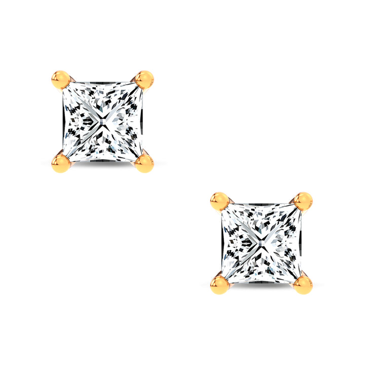 14K 0.50CT LAB DIAMOND EARRING