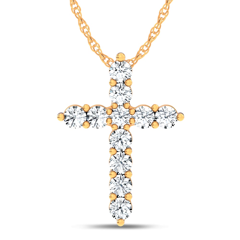 10K 1.00CT Certified Lab Grown PENDANT