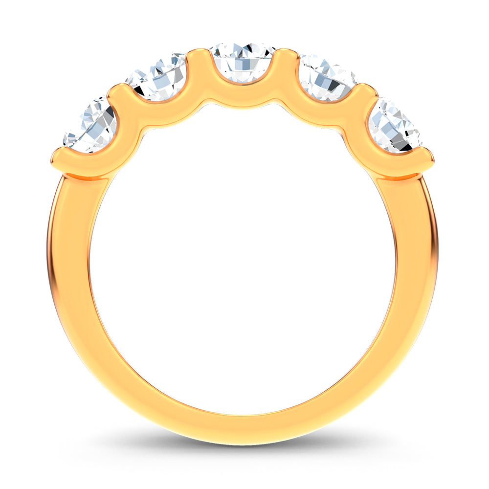 14K 2.00CT  Lab Grown  DIAMOND Band