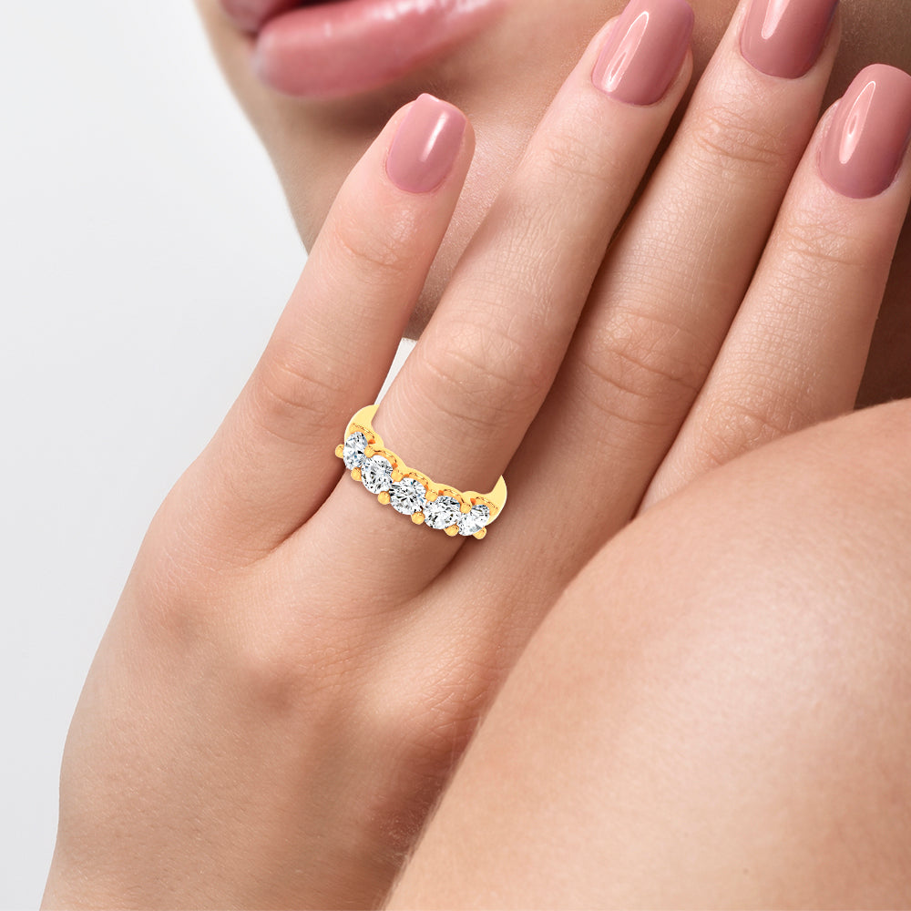 10K 2.00CT Lab Grown  DIAMOND Band