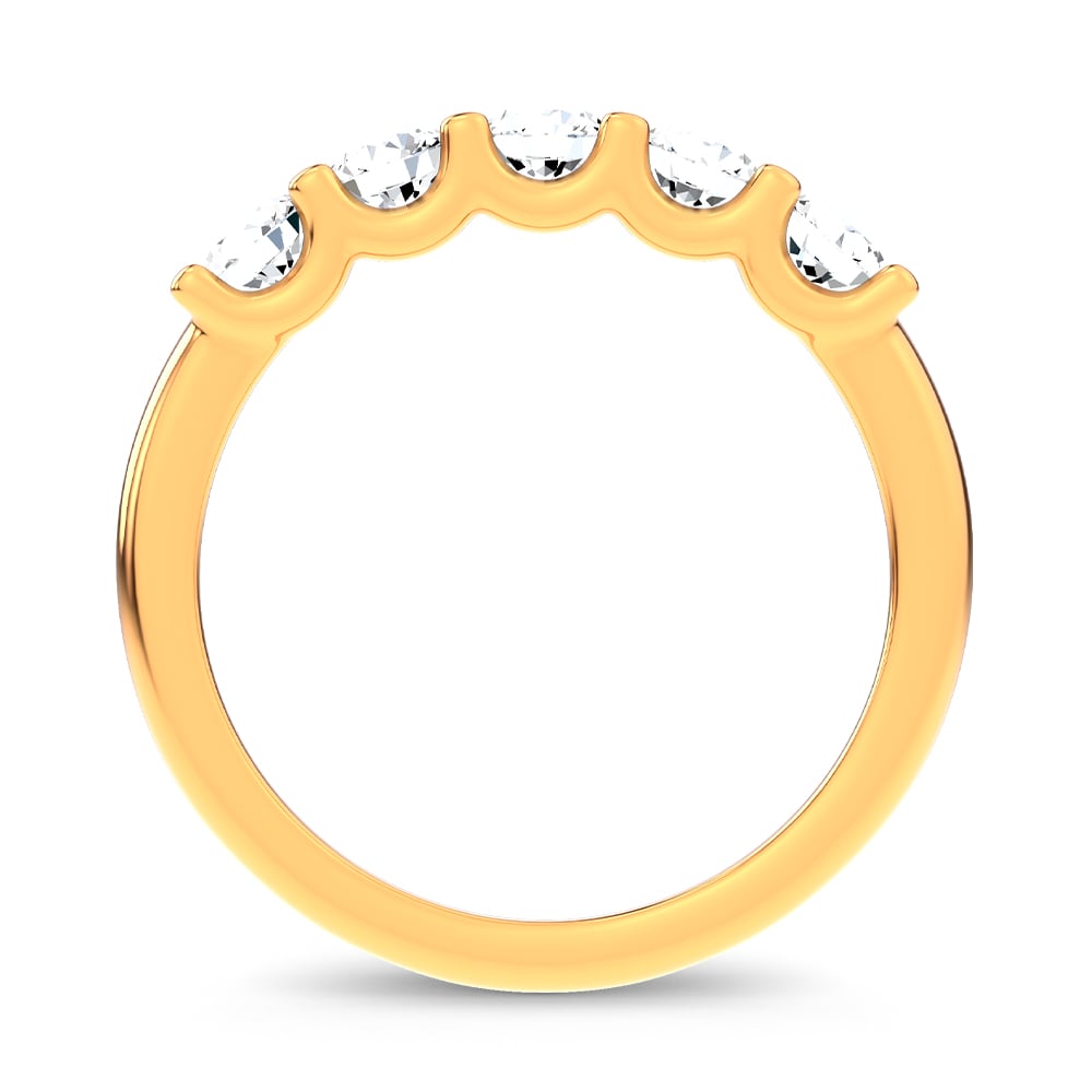 10K 1.00CT Lab Grown Ladies Band