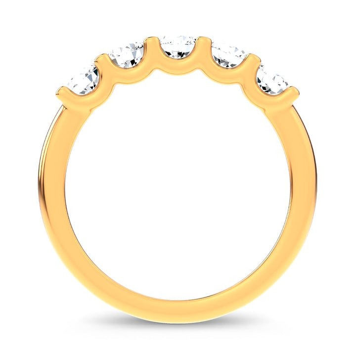 10K 1.00CT Lab Grown Ladies Band