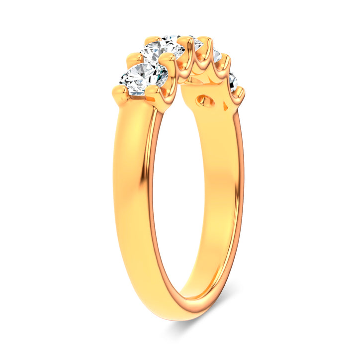 10K 1.00CT Lab Grown Ladies Band