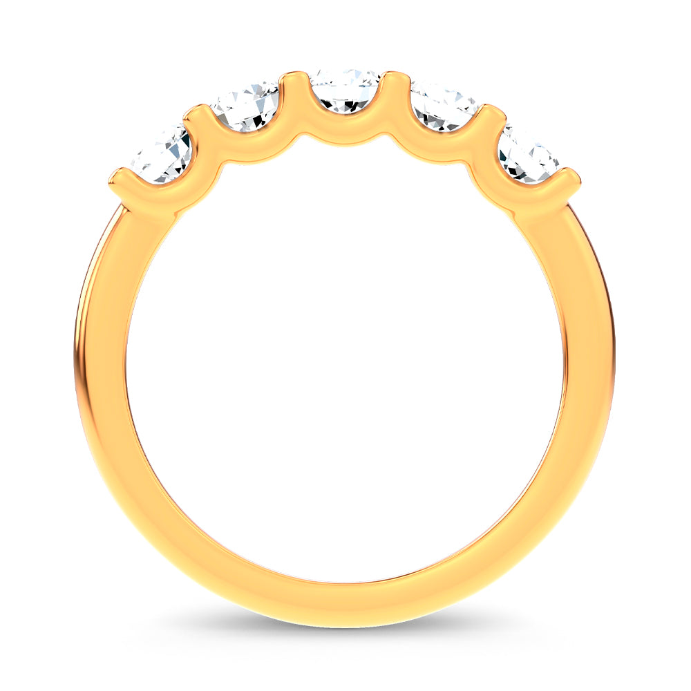10K 1.00CT Lab Grown Ladies Band