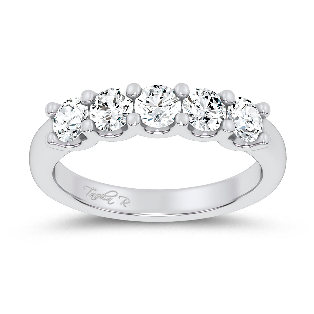 10K 1.00CT Lab Grown Ladies Band