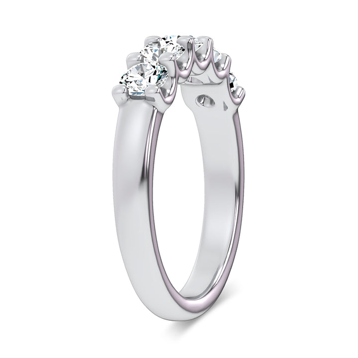 10K 1.00CT Lab Grown Ladies Band