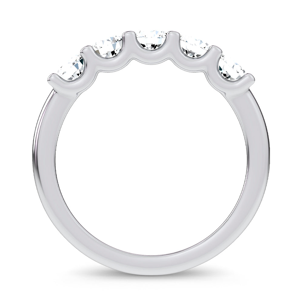 10K 1.00CT Lab Grown Ladies Band