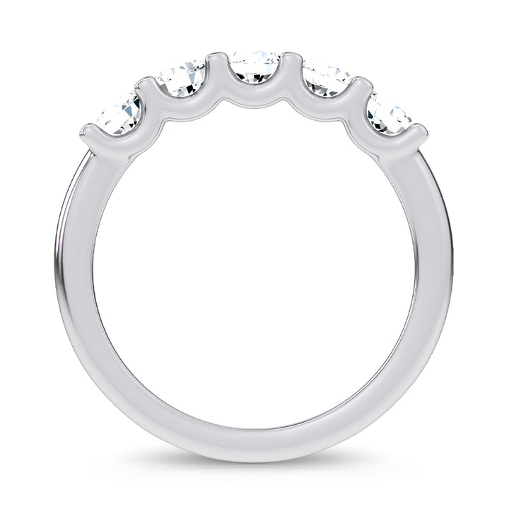 10K 1.00CT Lab Grown Ladies Band
