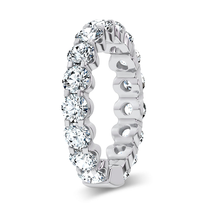14K 4.00CT LAB DIAMOND ETERNITY BAND