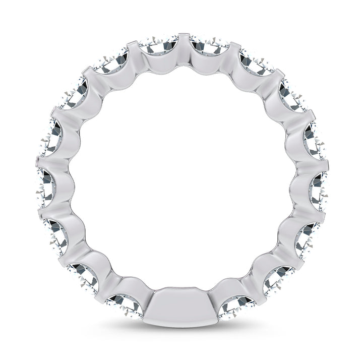 14K 4.00CT LAB DIAMOND ETERNITY BAND