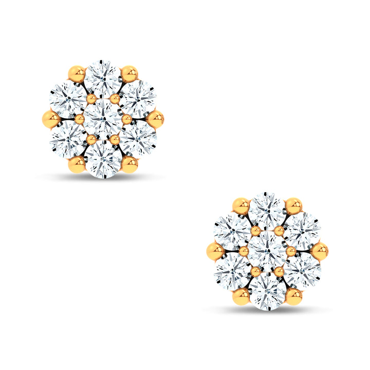 14K 0.69CT Lab Grown DIAMOND EARRING