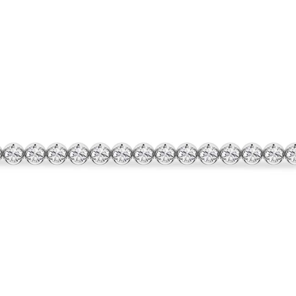 14K 3.00ct Lab Grown Bracelet ( EGL Certified )