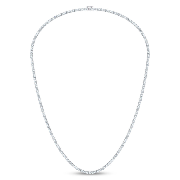 14K 7.00CT DIAMOND NECKLACE 17INCH