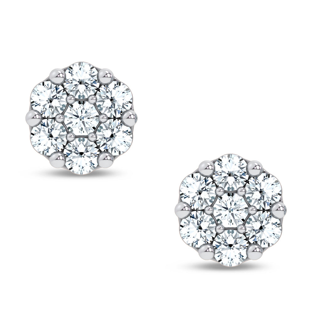 14K 2.00CT Lab Grown DIAMOND EARRING