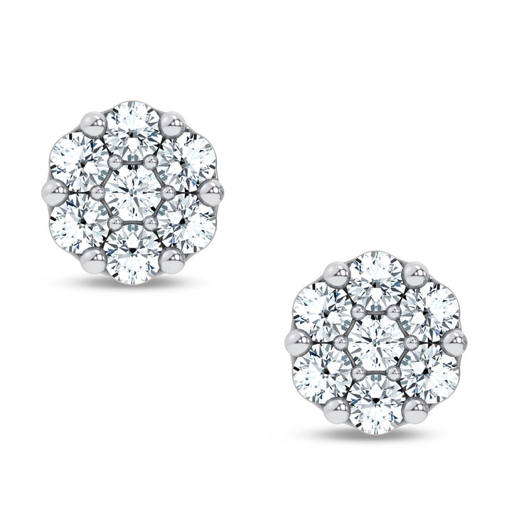 14K 2.00CT Lab Grown DIAMOND EARRING
