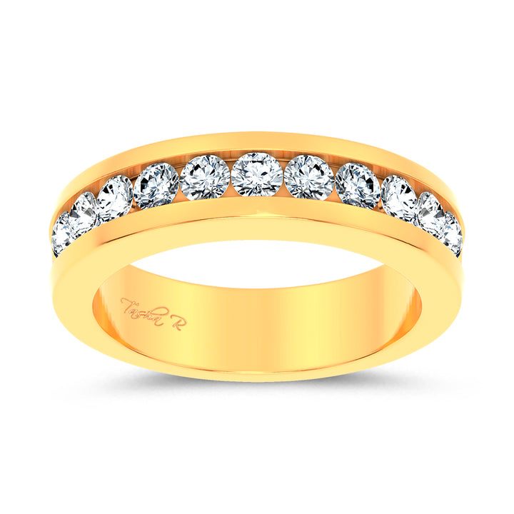 14K 1.00CT DIAMOND MEN'S RING