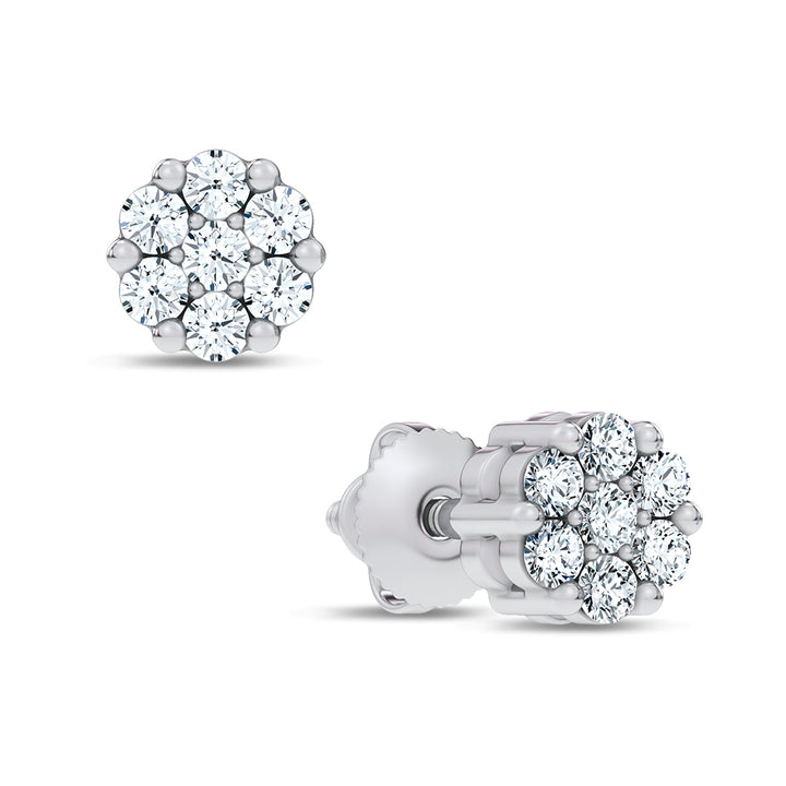 14K 0.25CT DIAMOND EARRING