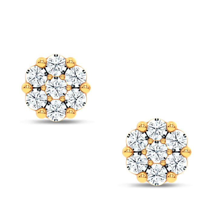 14K 0.25CT DIAMOND EARRING