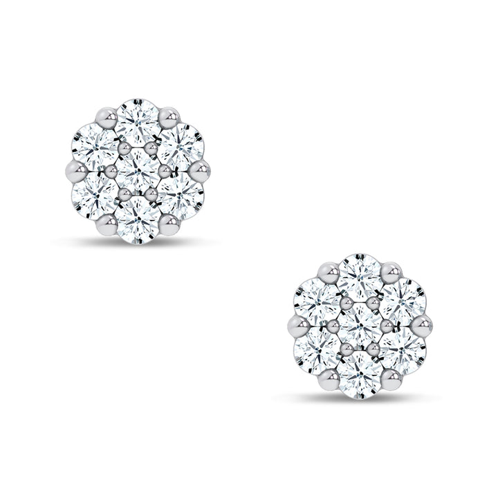 14K 0.15CT  Lab Grown DIAMOND EARRING