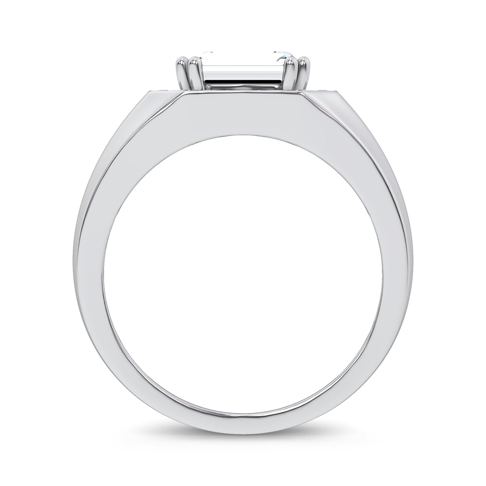 14K 1.98CT Certified Lab Grown Mens Ring