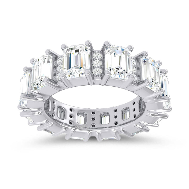 14K 5.00CT Certified Lab Grown Band