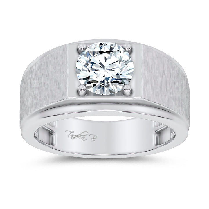 14K 2.00CT Certified Lab Grown Mens Ring