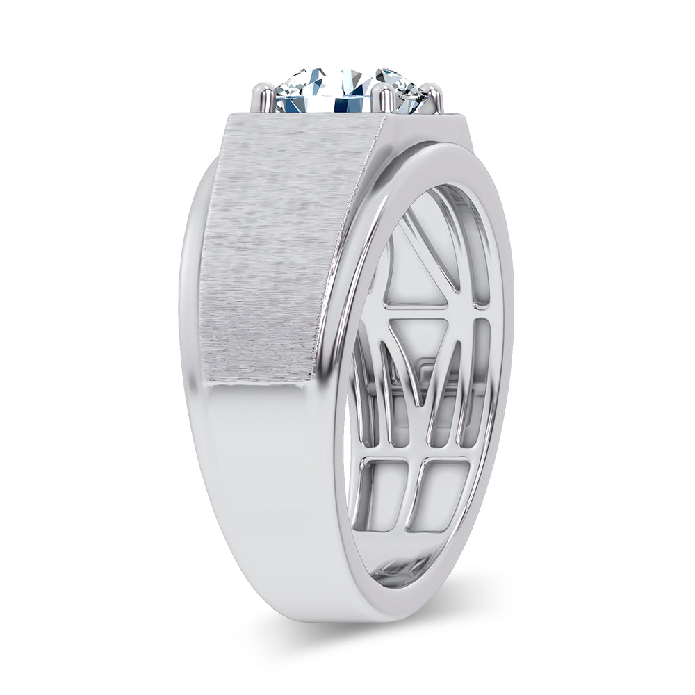 14K 2.00CT Certified Lab Grown Mens Ring