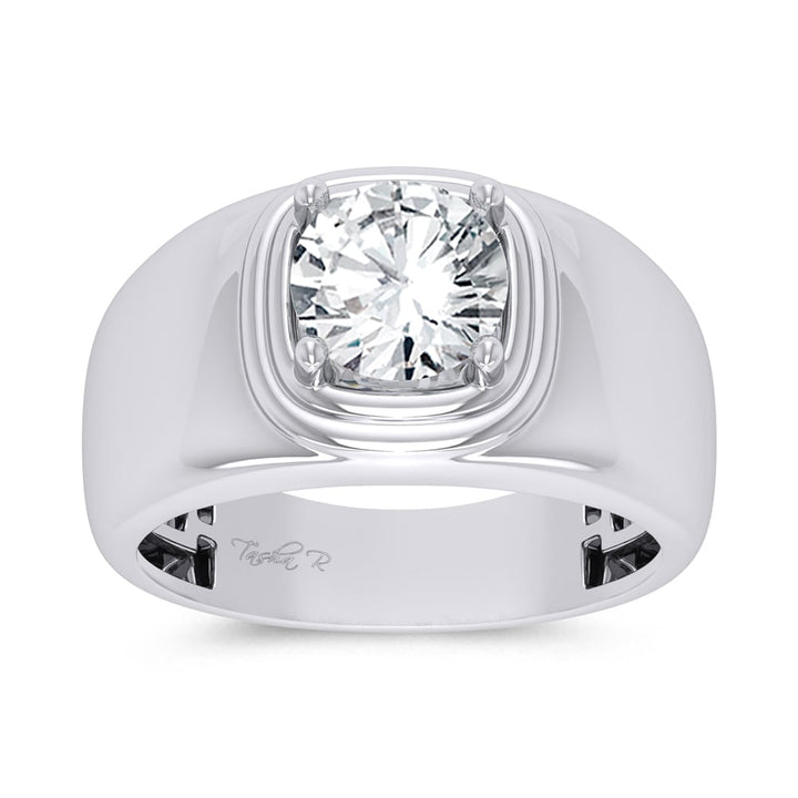 14K 2.00CT Certified Lab Grown Mens Ring