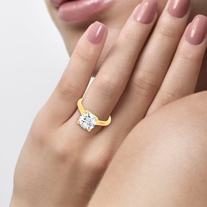 14K 4.00CT DIAMOND RING