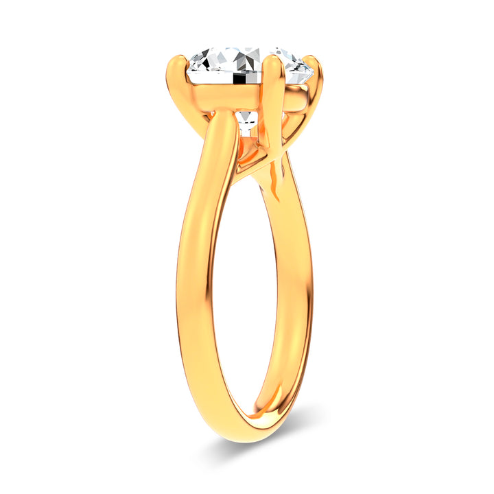 14K 4.00CT DIAMOND RING