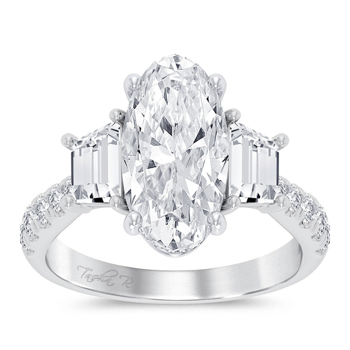 14K 4.33CT Certified Lab Grown Diamond Ring