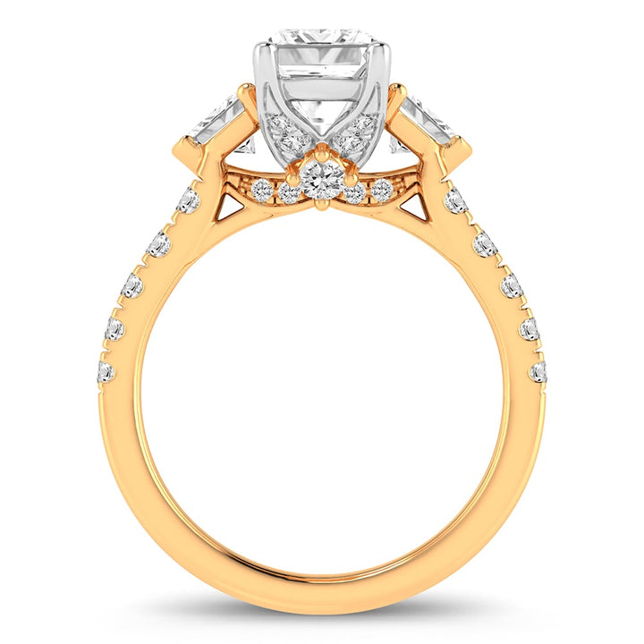 14K 4.90CT Certified Lab Grown Diamond Ring