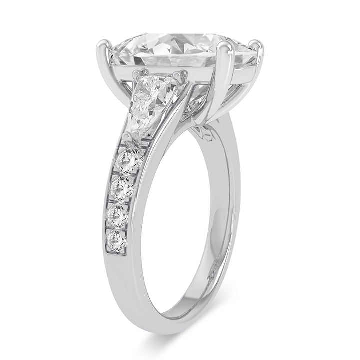 14K 3.90CT Certified Lab Grown Diamond Ring