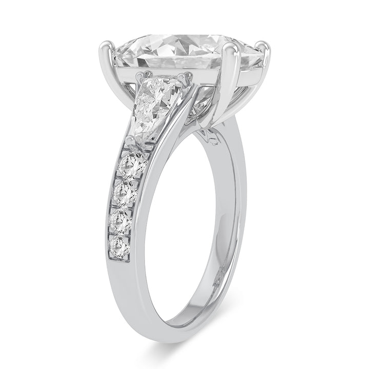 14K 3.90CT Certified Lab Grown Diamond Ring