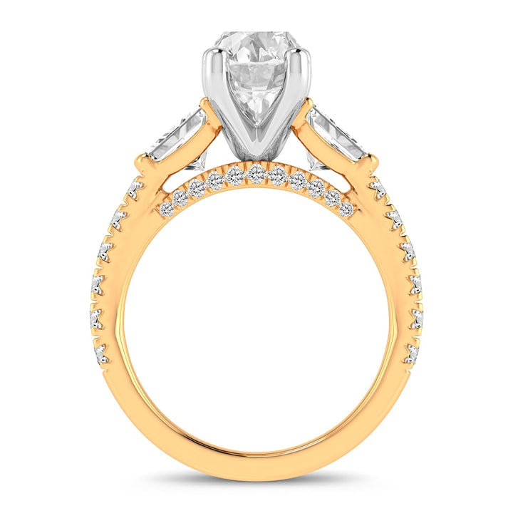 14K 2.79CT Certified Lab Grown Diamond Ring