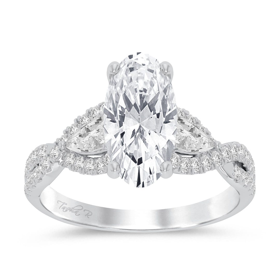14K 2.79CT Certified Lab Grown Diamond Ring