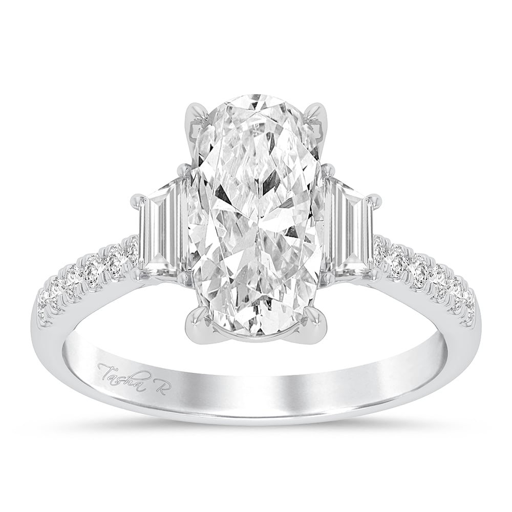 14K 2.79CT Certified Lab Grown Diamond Ring