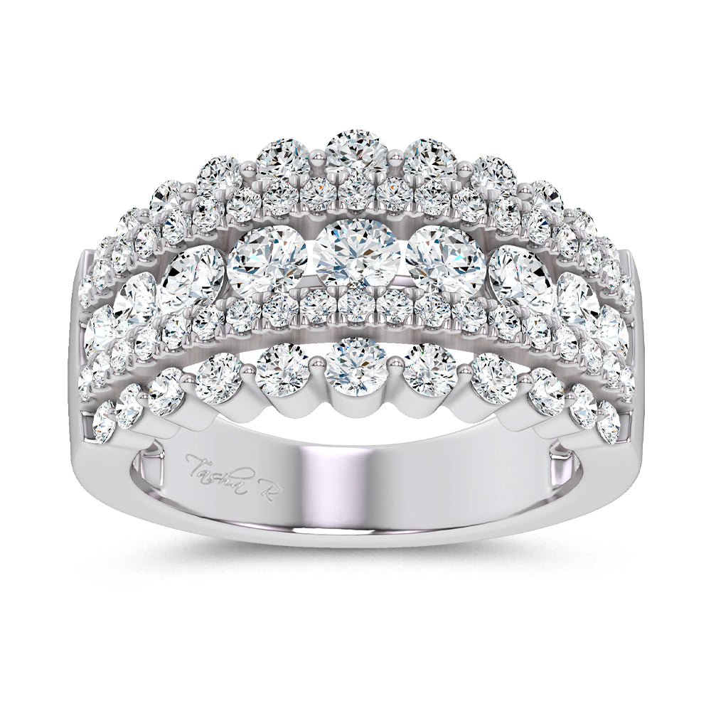 14K 2.00CT Lab Grown Ladies Band