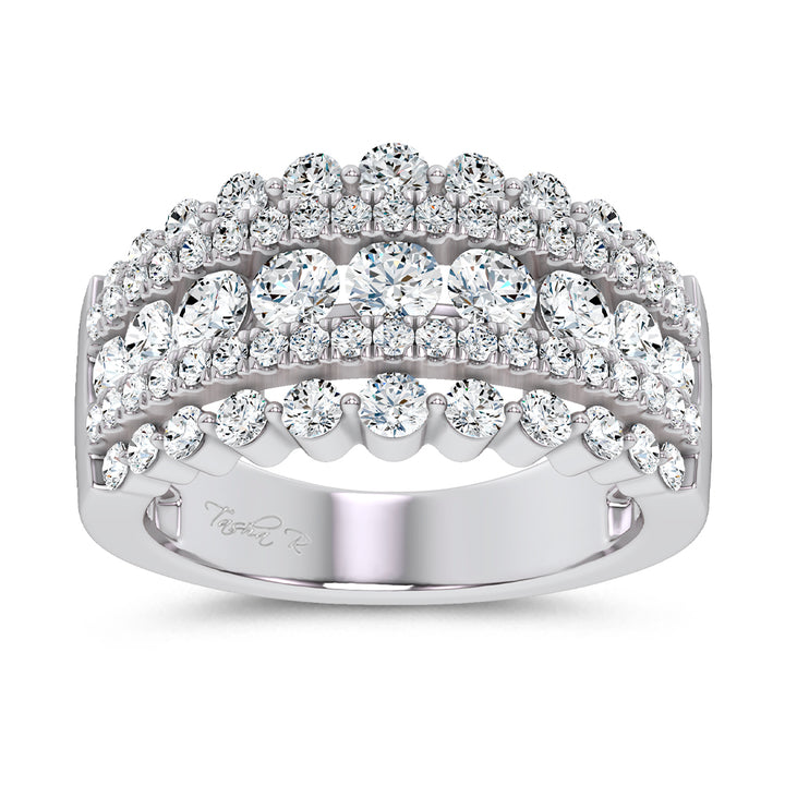 14K 2.00CT Lab Grown Ladies Band