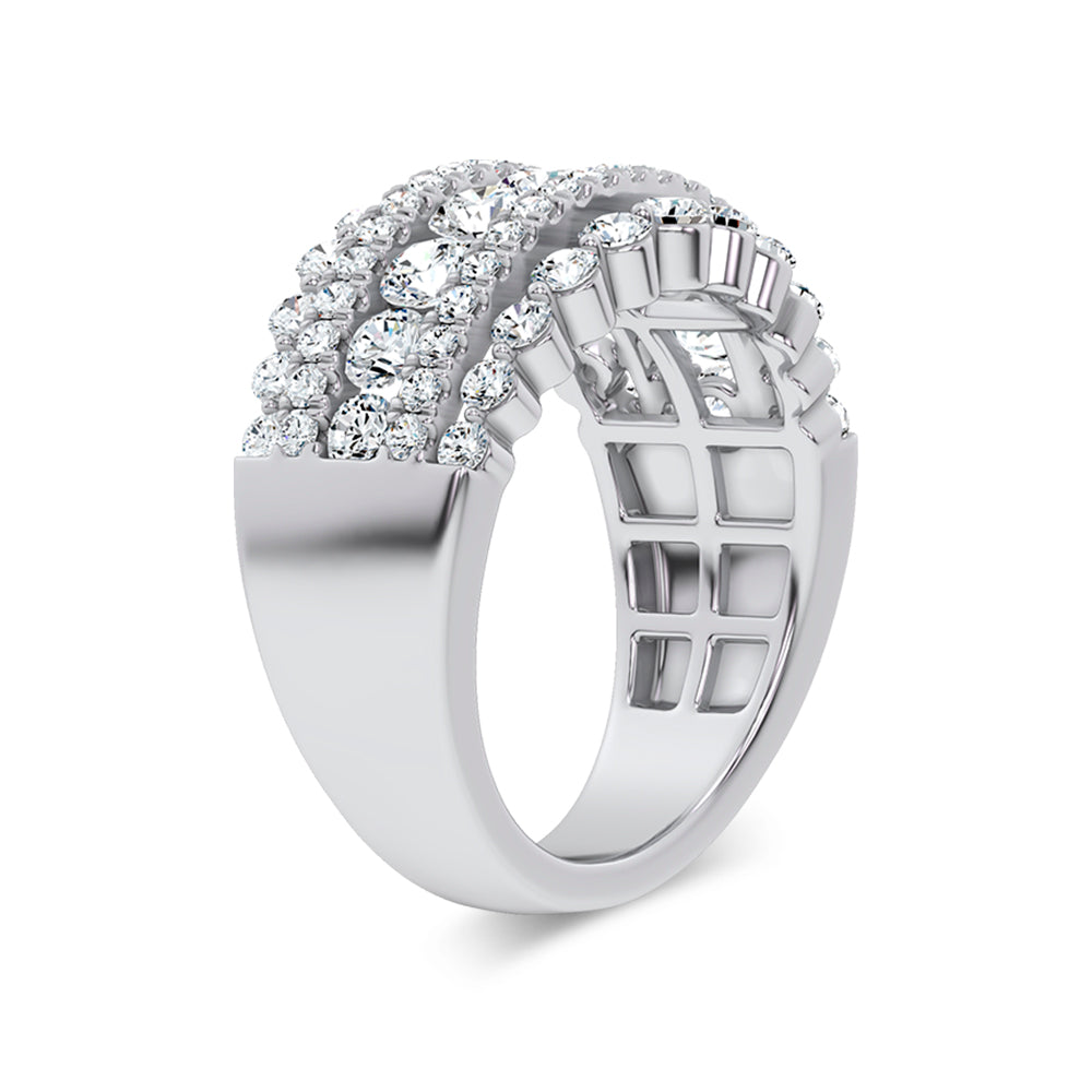 14K 2.00CT Lab Grown Ladies Band