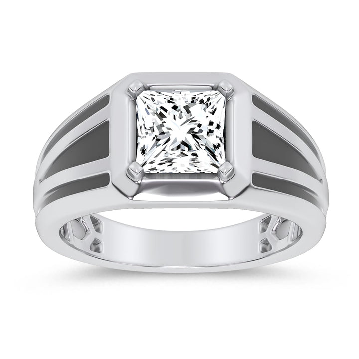 14K 2.00CT Certified Lab Grown Mens Ring